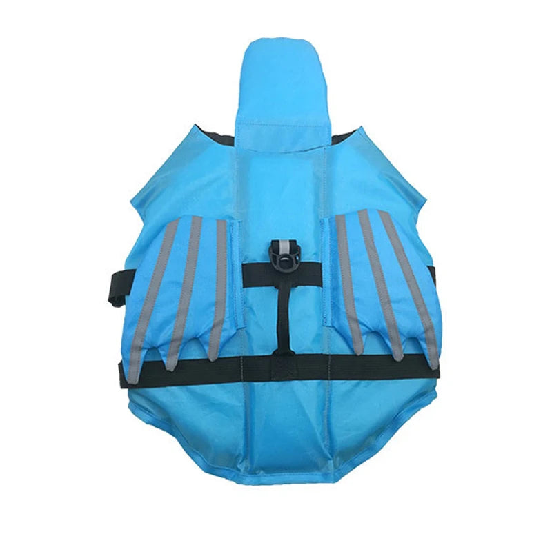 Gilet de sauvetage chien avec repose tête