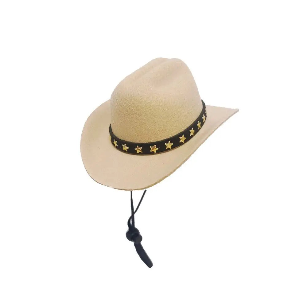 Chapeau cowboy teckel beige 
