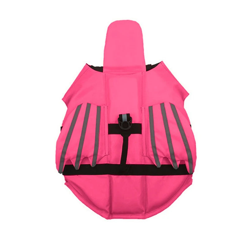 Gilet de sauvetage chien avec repose tête