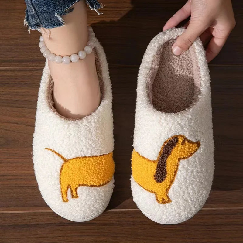 Chaussons teckel femme: Pantoufles Originales & Douillettes