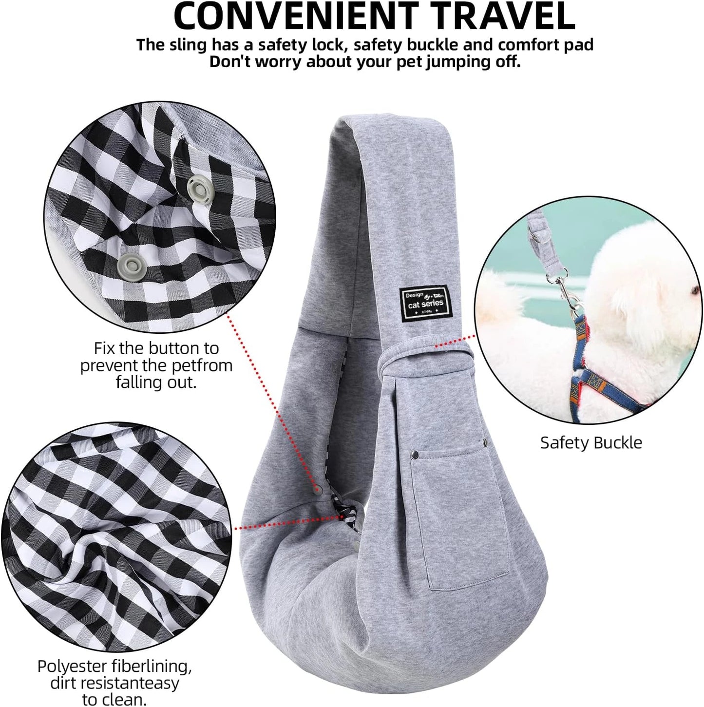 Sac de transport pour chien