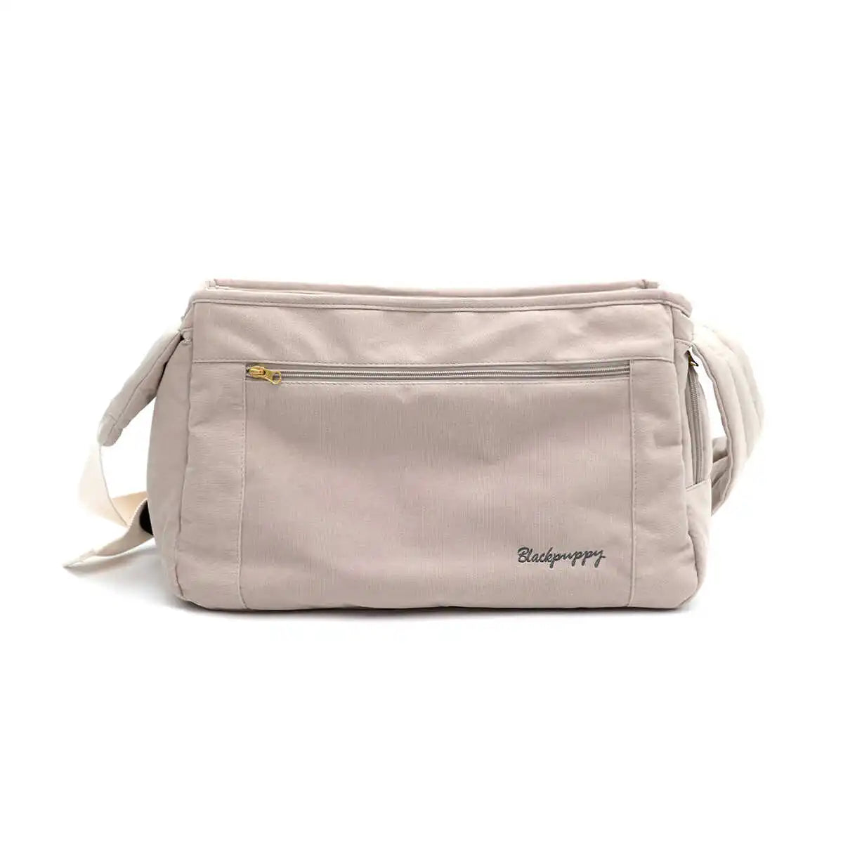 Sac de transport teckel nain beige 