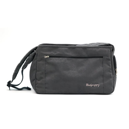 Sac de transport teckel nain noir 