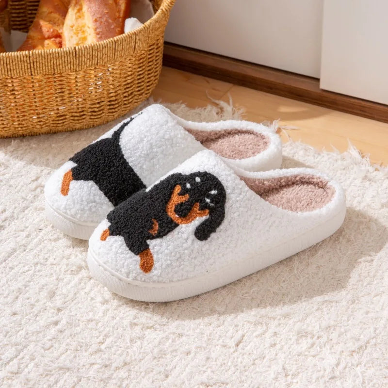 Chaussons teckel femme: Pantoufles Originales & Douillettes